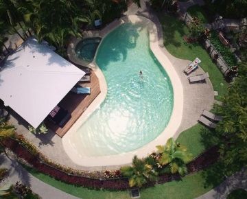 Aerial view of pool 3